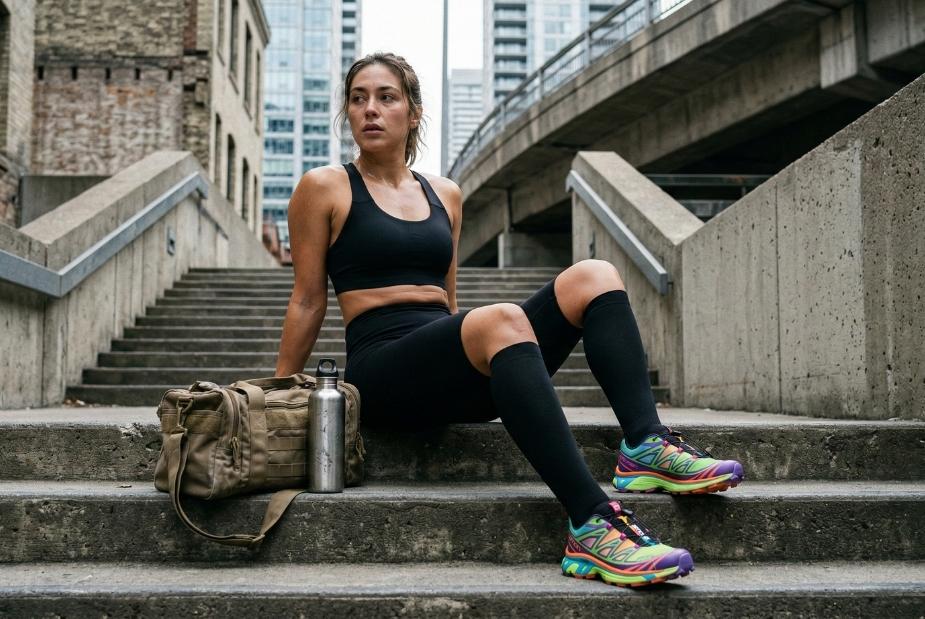 chaussettes de contention sportswear