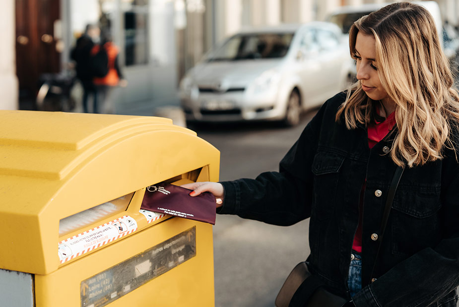 Choisissez d'éviter un déchet avec les enveloppes réutilisables Opopop