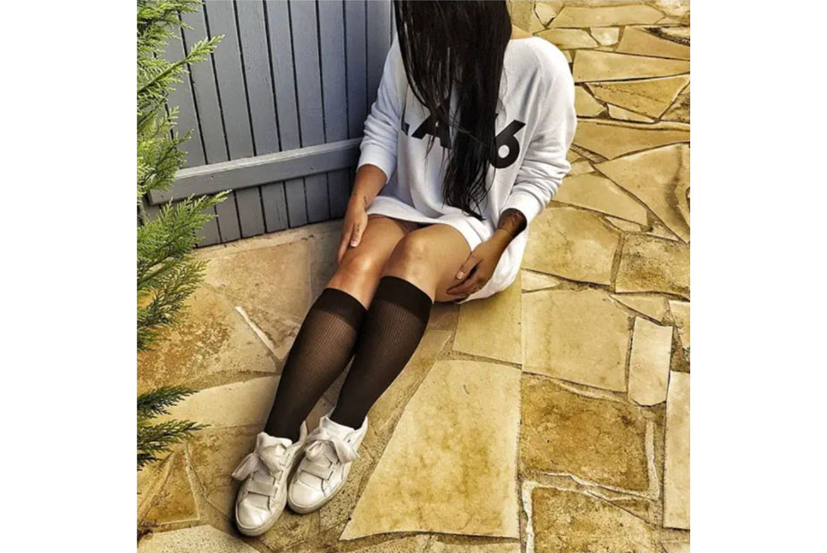 #mesjambesenvoyage 6 : @fleurensucre et ses chaussettes en soie