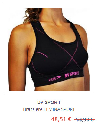 Brassiere Femina BV Sport