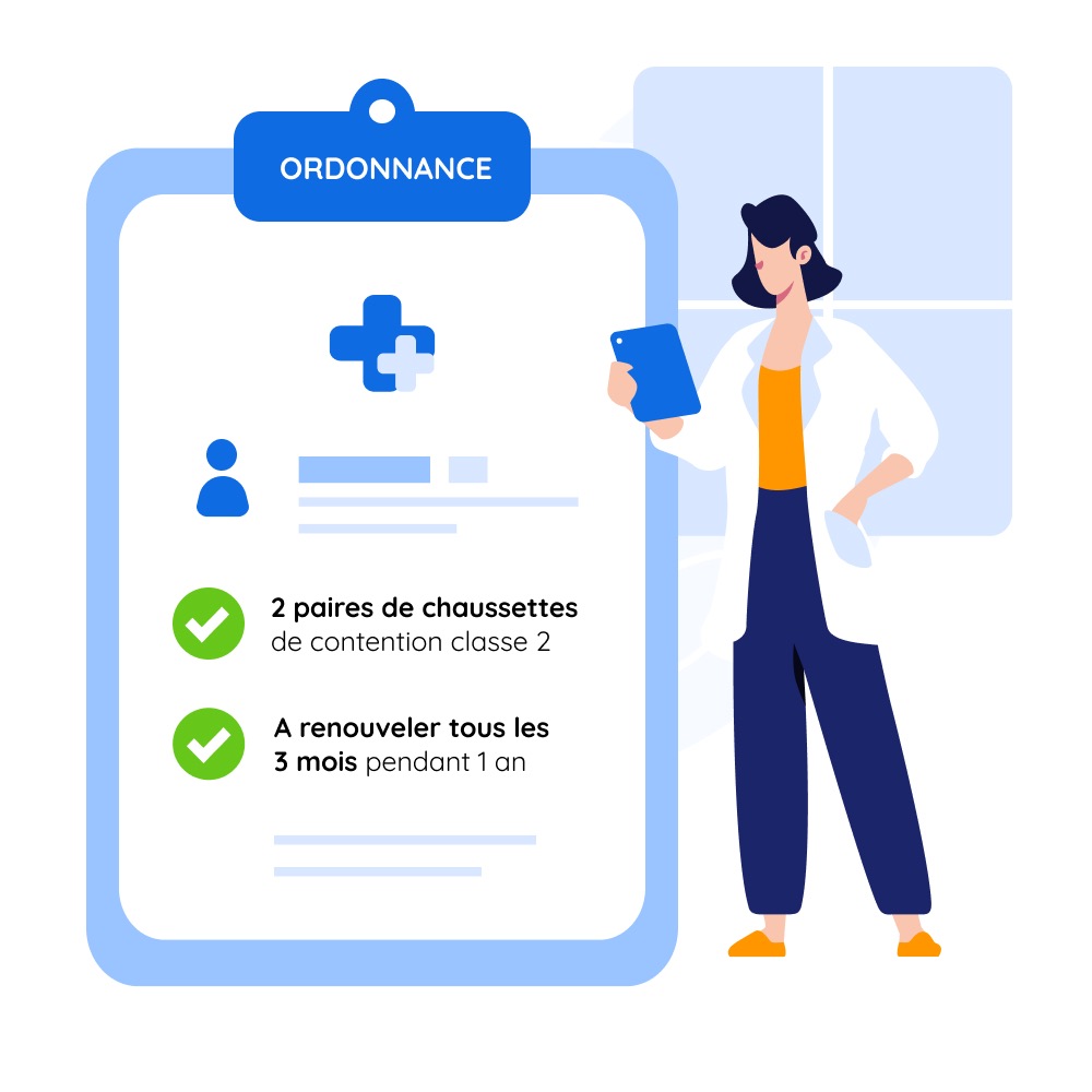 Prescription de Bas de Contention