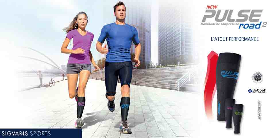 Chaussettes de running, jogging et bas de compression