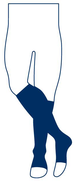 Chaussettes pieds ouverts Instinct Coton