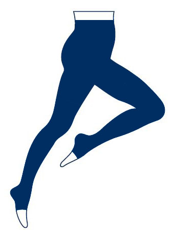 Collants Divin Eclat pieds ouverts