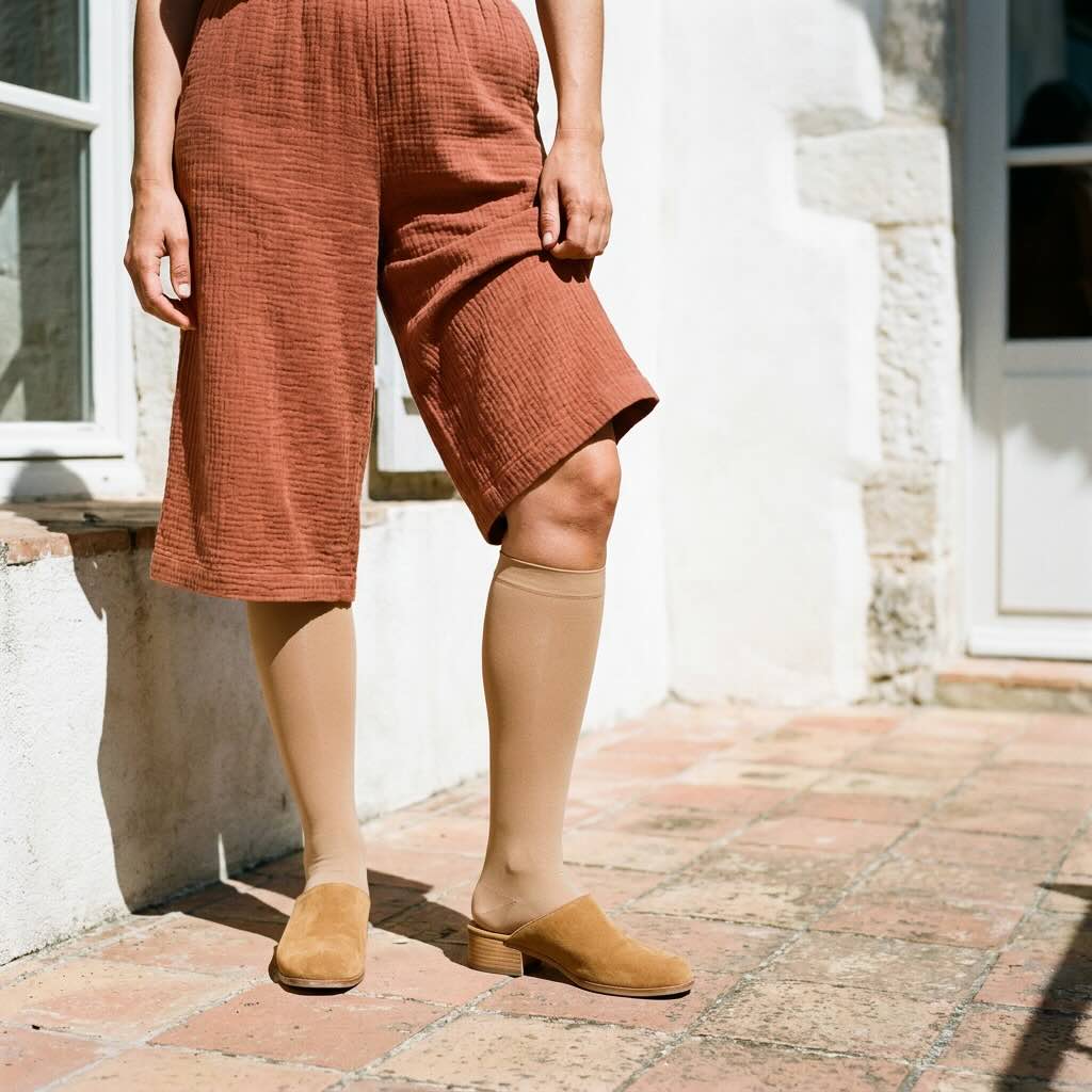 Bas de contention mes jambes