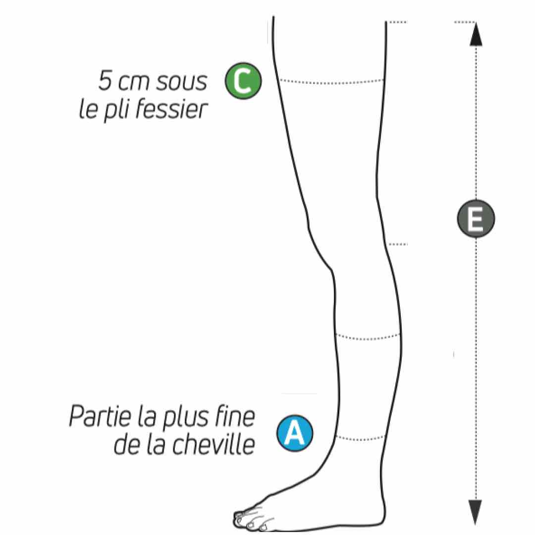 Enovis - Veinax Classe 2 Microtrans Collant de Maternite